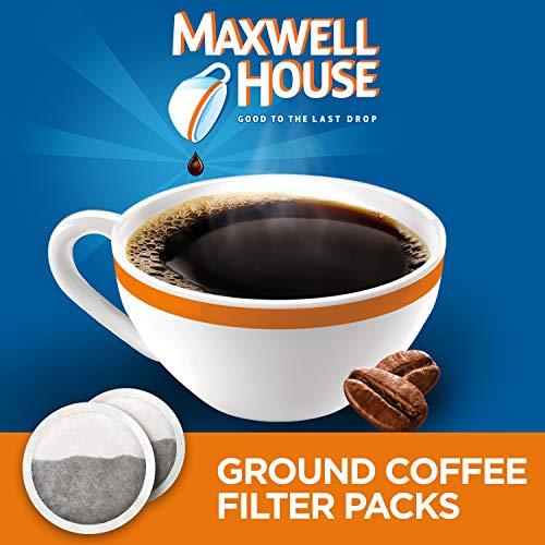 Maxwell House Original Medium Roast Ground Coffee Filter Packs (10 Filter Packs) thumbnail