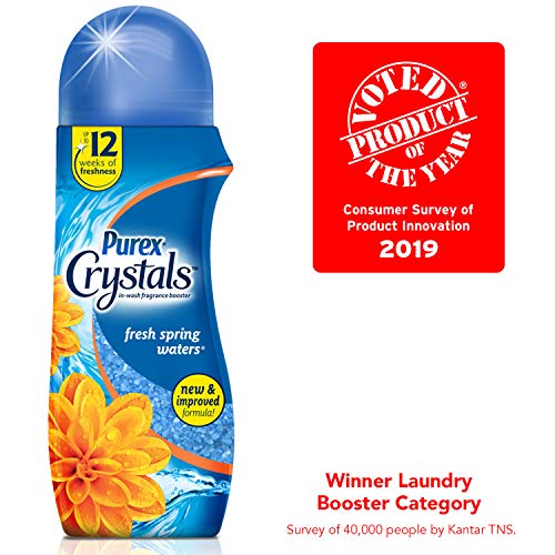 Purex Crystals in-Wash Fragrance and Scent Booster, Fresh Spring Waters, 15.5 Ounce, 4 Count thumbnail