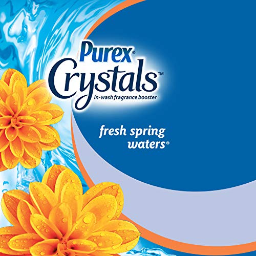 Purex Crystals in-Wash Fragrance and Scent Booster, Fresh Spring Waters, 15.5 Ounce, 4 Count thumbnail