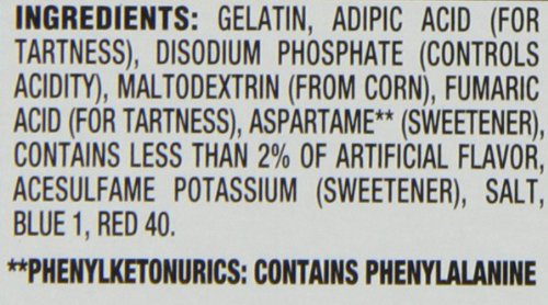Jell-O Sugar-Free Cherry Gelatin Mix 0.6 Ounce Box (Pack of 6) thumbnail