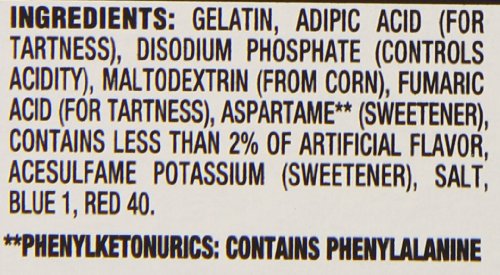 Jell-O Sugar-Free Cherry Gelatin Mix 0.6 Ounce Box (Pack of 6) thumbnail