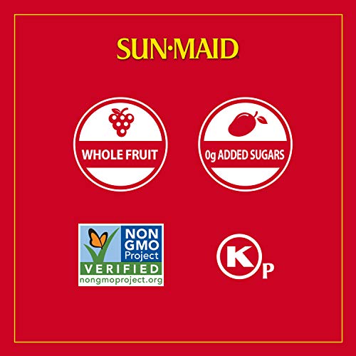 Sun-Maid Mixed Jumbo Raisins, Large Raisin Medley Includes Golden Raisins and Red Flame Raisins (12 Ounce , Pack of 3) thumbnail