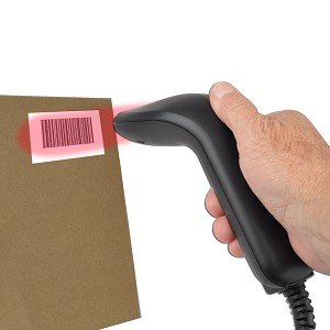Generic USB Handheld CCD Barcode Scanner, Black (7185413C4831619) thumbnail