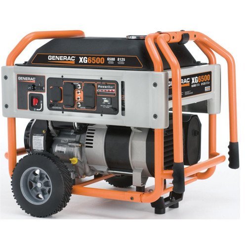 Generac 5796, 6500 Running Watts/8125 Starting Watts, Gas Powered Portable Generator(Discontinued by Manufacturer)