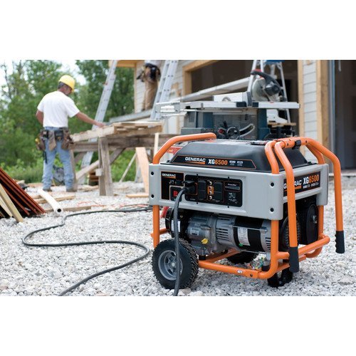 Generac 5796, 6500 Running Watts/8125 Starting Watts, Gas Powered Portable Generator(Discontinued by Manufacturer) thumbnail