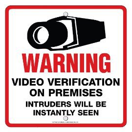 4 VAS #4807 Indoor Dummy Camera Motion Detection & Blinking LED W (4) #207 Decal
