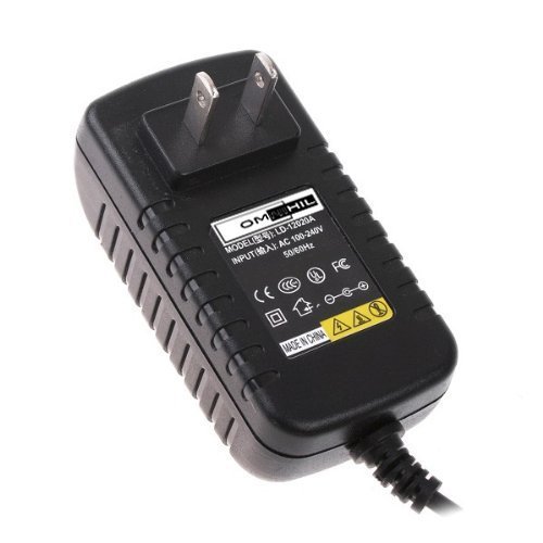 OMNIHIL (8 Foot Long Cable) *UL Listed* Adapter Power Supply Charger for Uniden Model TRU-9485, TRU-9488, TRU-9496, TRU-9565, TRU-9585