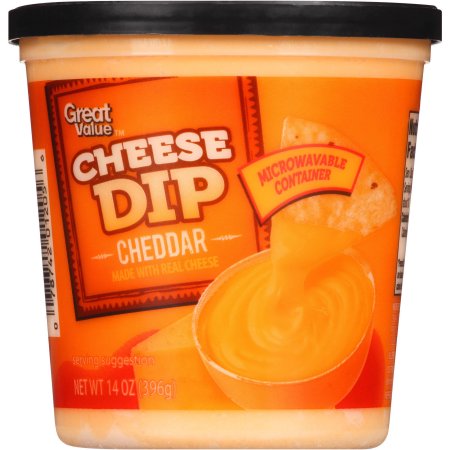Great Value, Cheese Dip Cheddar Made with Real Cheese Image