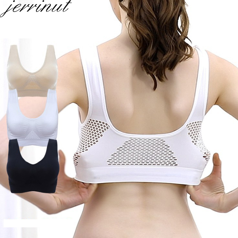 Jerrinut Bras for Women Plus Size Seamless Bra Cotton Breathable Underwear Wireless with Pads Push up Bra Plus Size 5XL 6XL - 5325-red, M