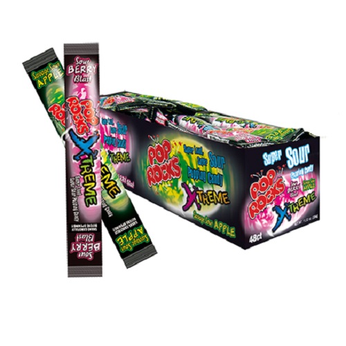 Pop Rocks - Extreme Sour Candy 48ct
