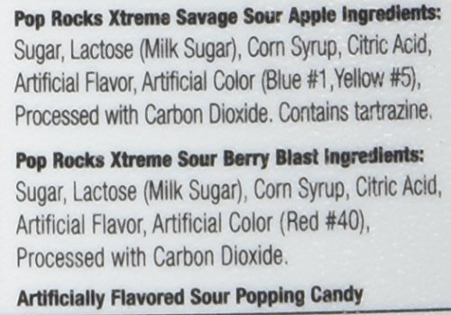 Pop Rocks - Extreme Sour Candy 48ct thumbnail