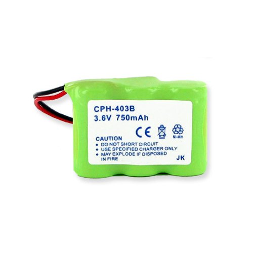 Toshiba FT-9306 Cordless Phone Battery Combo-Pack Includes: 2 X EM-CPH-403B Batteries