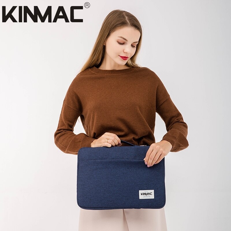 Brand Kinmac Laptop Bag 12,13,14,15,15.6 Inch,Oxford Women Lady Man Handbag Case for MacBook Air Pro 13.3 Briefcase PC Dropship - Red, 2016-2021 Mac thumbnail