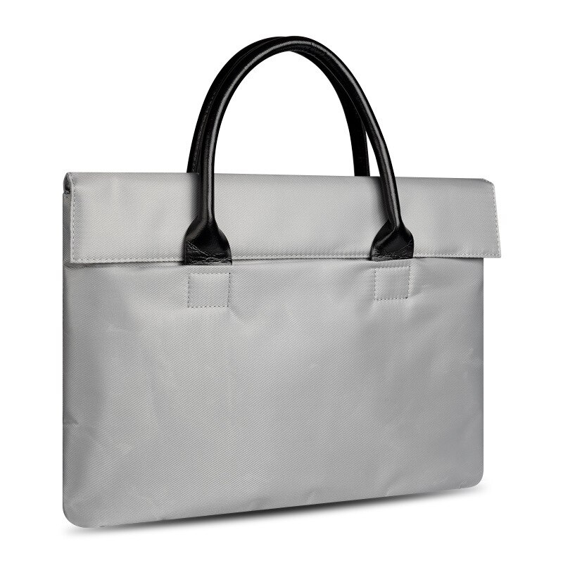 Brand Laptop Bag 12,13,14,15.6 Inch,Thin Light Lady Women Man Handbag Case for Macbook Air Pro M1 Notebook Computer PC Dropship. - Grey, 15.6 Inch