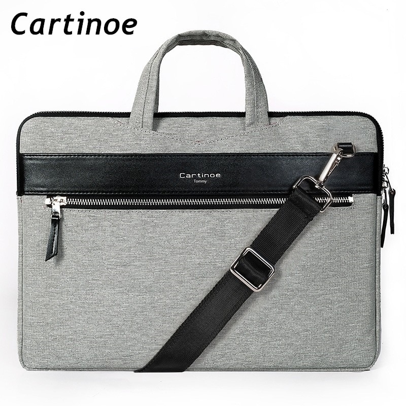 Brand Cartinoe Messenger Bag for Macbook Air,Pro,Man Lady Handbag Laptop Case 11.6,13.3 Inch Waterproof Notebook PC,Dropship. - Grey, 11-inch