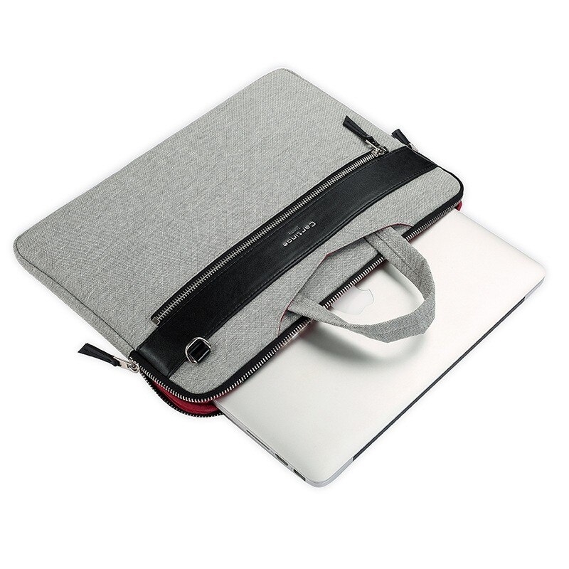 Brand Cartinoe Messenger Bag for Macbook Air,Pro,Man Lady Handbag Laptop Case 11.6,13.3 Inch Waterproof Notebook PC,Dropship. - Grey, 13.3-inch thumbnail