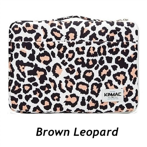 Shockproof Brand Kinmac Laptop Bag 12,13,14,15.6 Inch,Waterproof Lady Man Sleeve Case for MacBook Air Pro M1 Handbag PC Dropship - Zebra, 15.4 Inch thumbnail