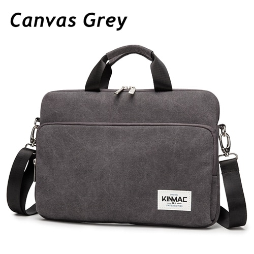 Kinmac Brand Laptop Bag 13,14,15.6 Inch,Lady Women Man Shoulder Messenger Handbag Case for MacBook Air Pro Notebook PC Dropship - Pink Embroidery, thumbnail