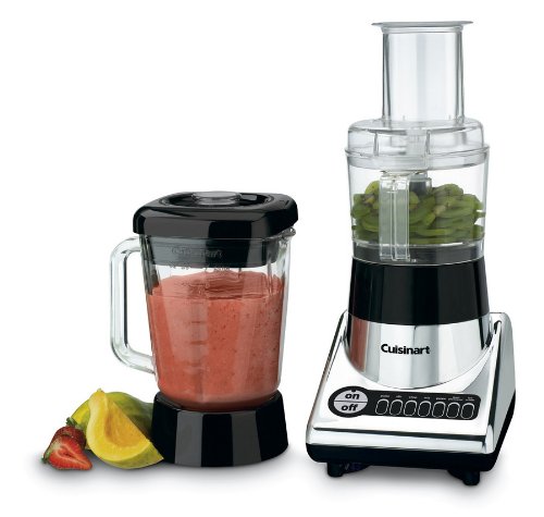 Cuisinart Duet PowerBlend Blender and Food Processor 7 Speeds and 52 Oz Blender Jar, 3 Cup Work Bowl and Ice-Crusher and Pulse Buttons, Includes Stain thumbnail