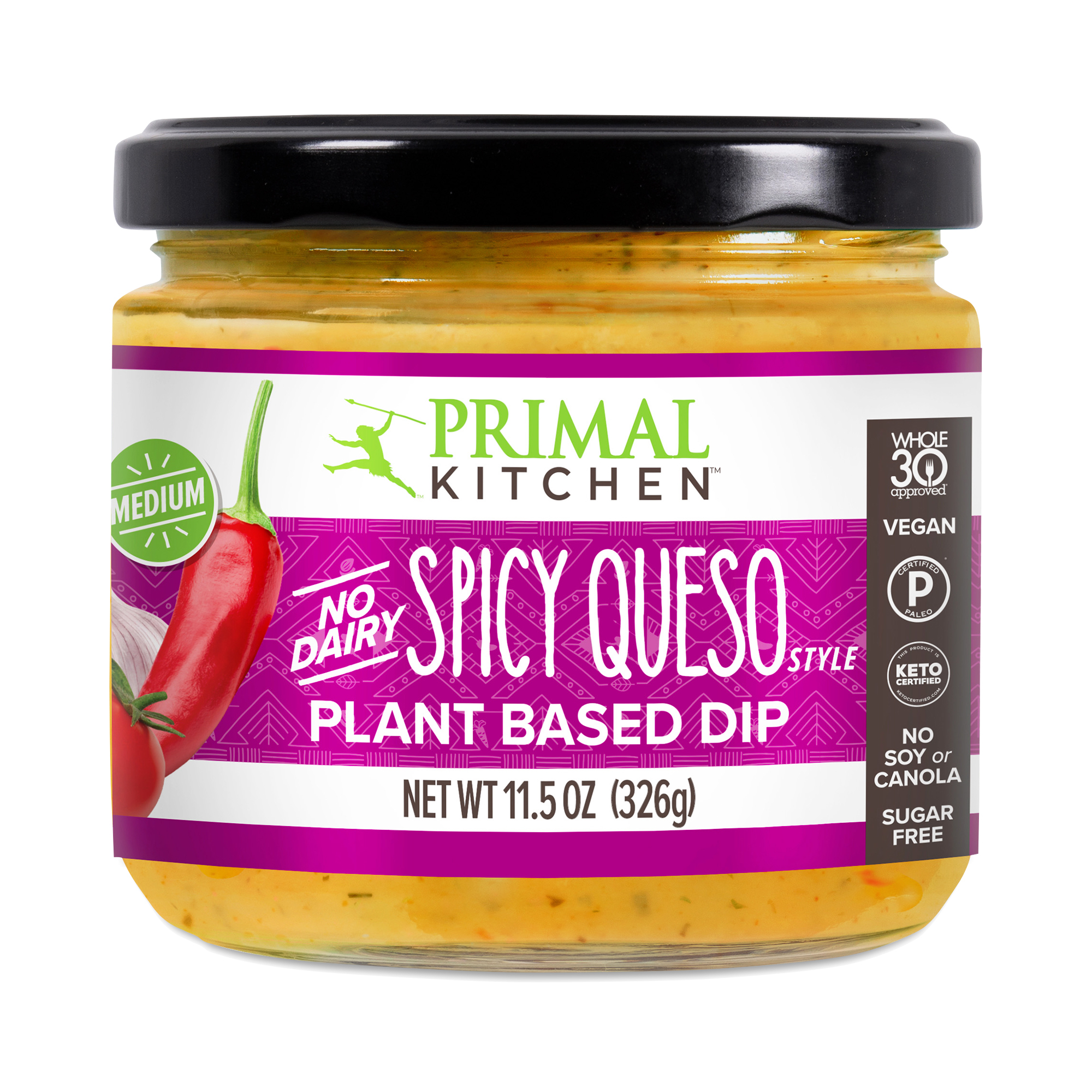 Primal Kitchen Spicy Queso Style Plant-Based Dip