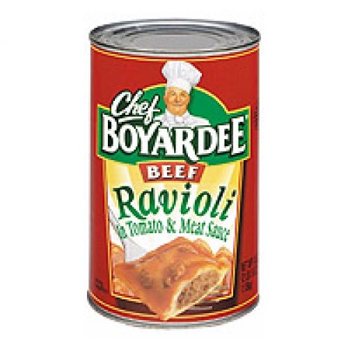 Chef Boyardee Ravioli Beef Pasta in Tomato Sauce 15 Oz Can