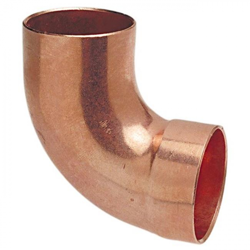 1.5 in. X 1.5 in. Copper Fitting 90 Elbow - Wrot - American Imaginations AI-35317