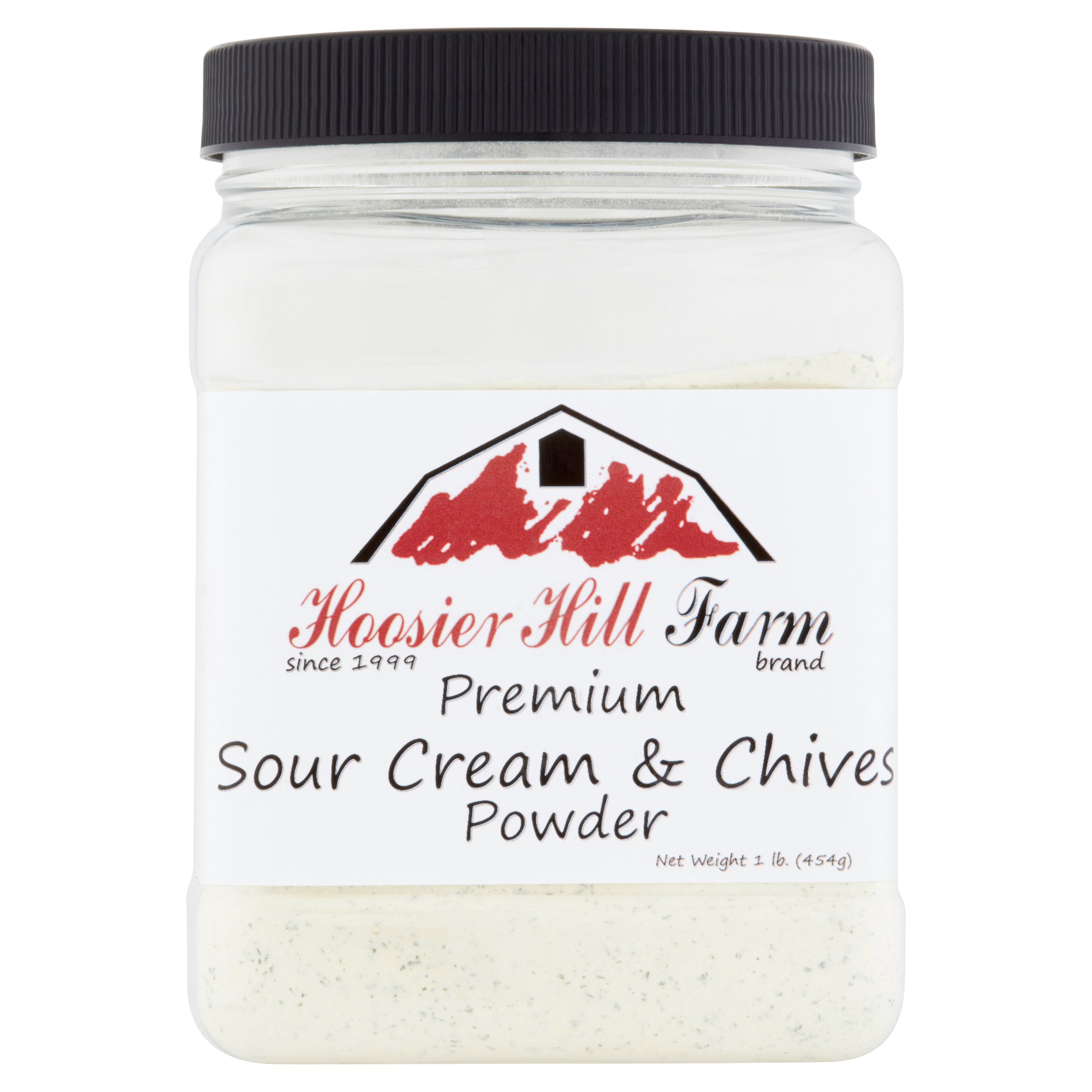 Hoosier Hill Farm Sour Cream and Chives Powder, 1 Lb Plastic Jar