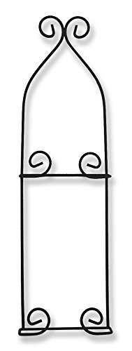 2-Tier Plate Rack Black Wire 18