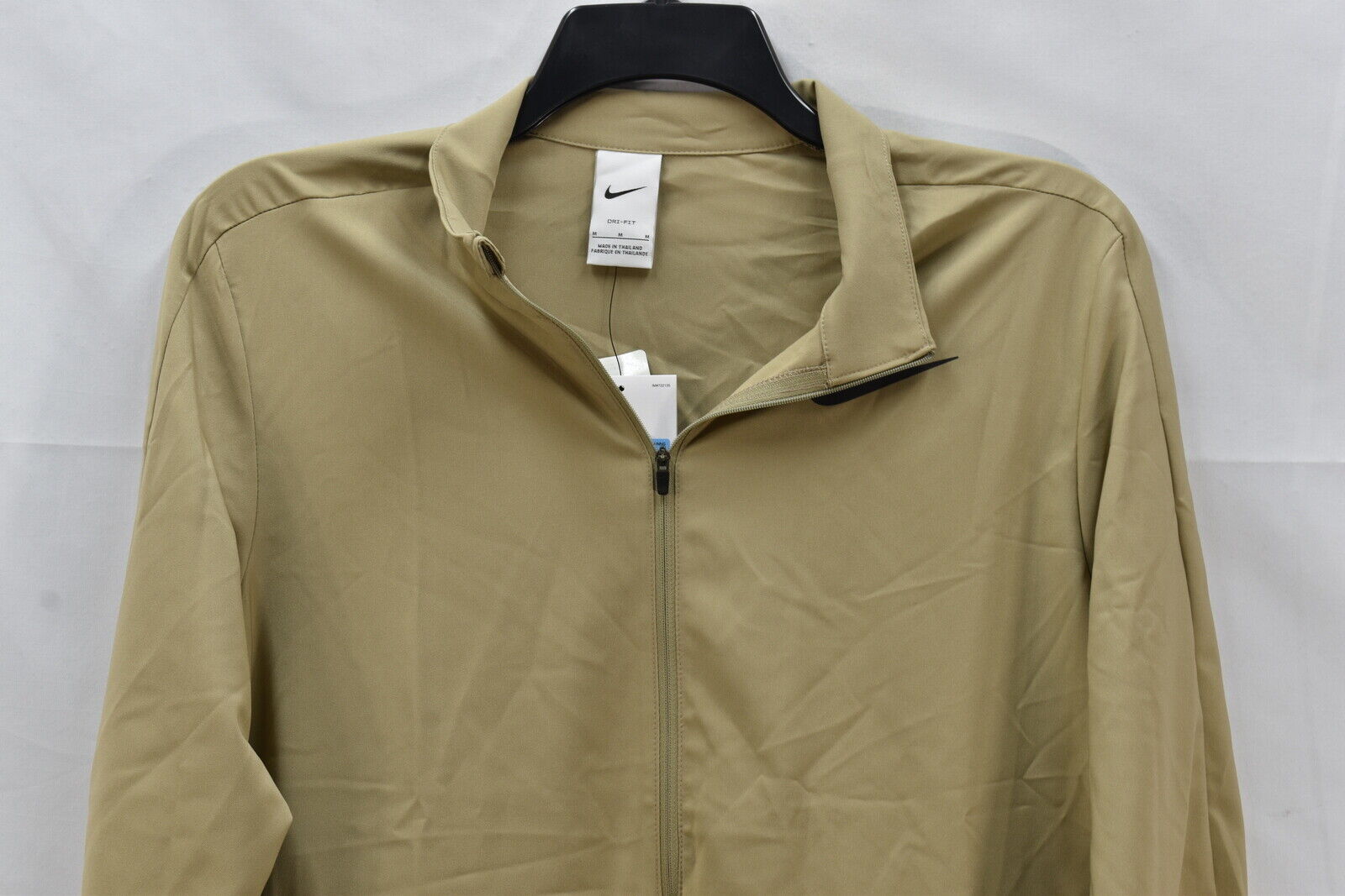 Nike Men's Dri-FIT Full Zip Woven Training Jacket, Beige, Size M, $65, NwT thumbnail