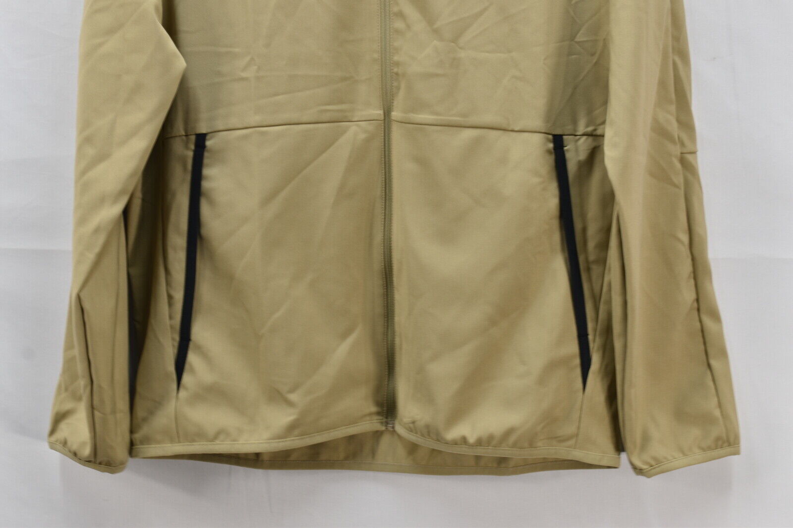 Nike Men's Dri-FIT Full Zip Woven Training Jacket, Beige, Size M, $65, NwT thumbnail
