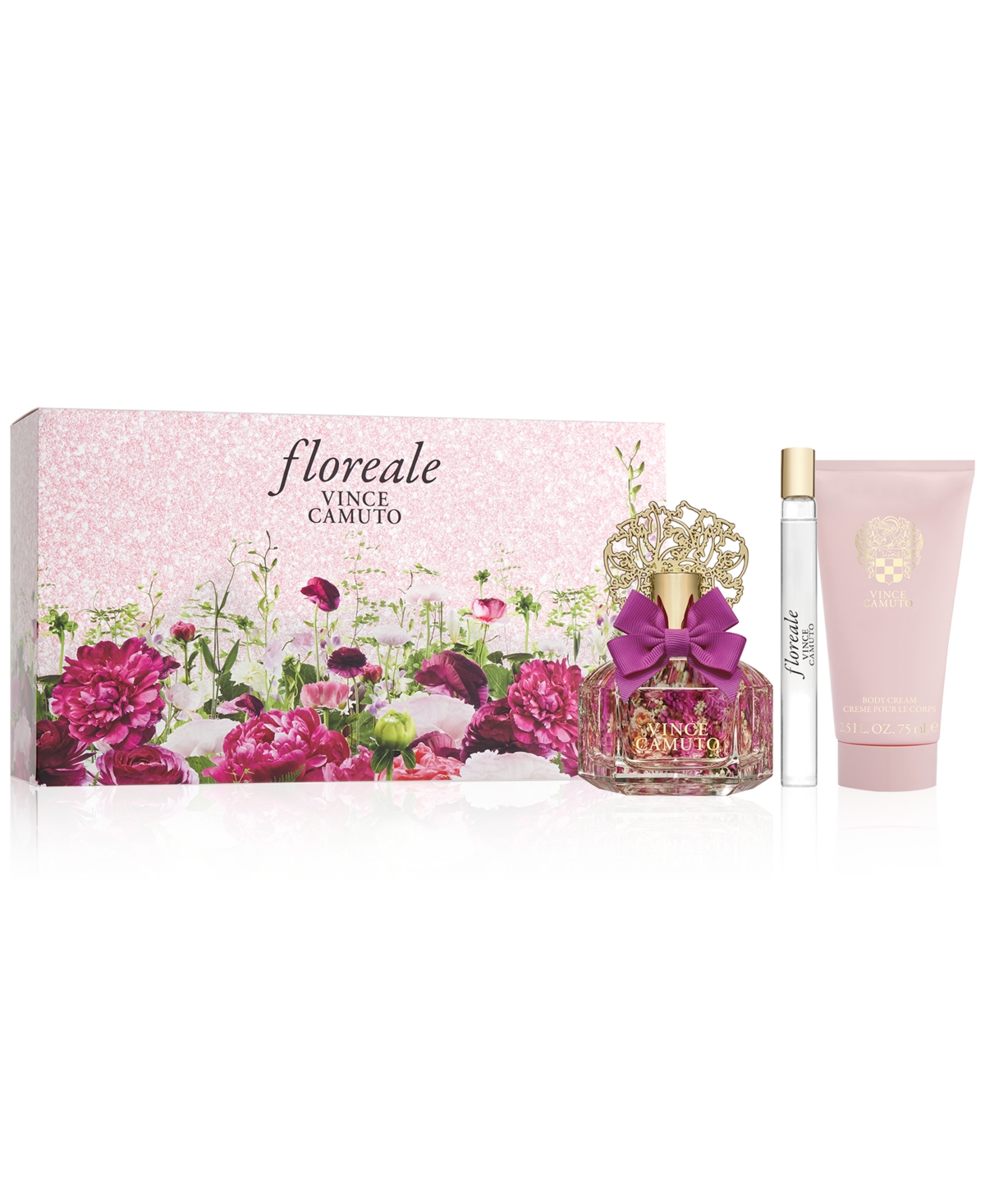 Vince Camuto Floreale Eau De Parfum Gift Set 1 Oz EDP 3 Piece