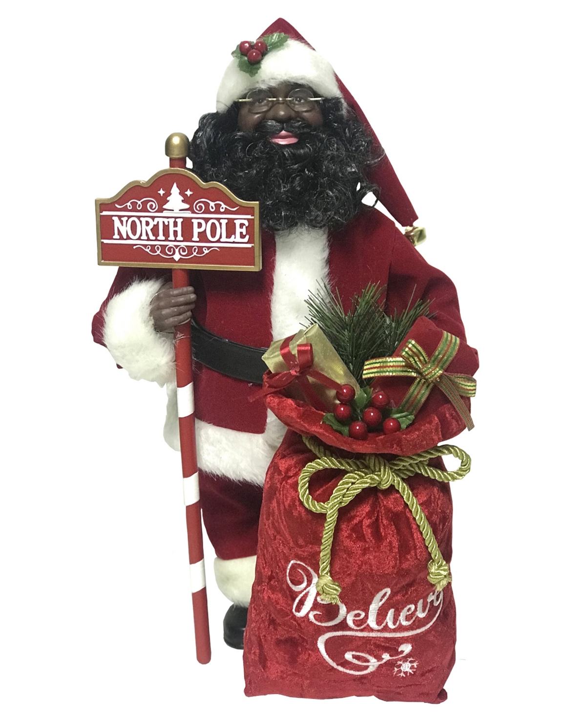 Santa's Workshop 15in. Land of Liberty Santa Claus