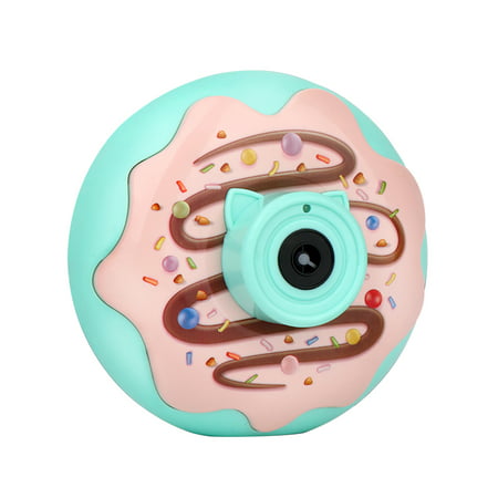 Buodes Dirt Bike Toys Girls Toys Age 6-8 Children S Light Music Donut Bubble Camera One-Button Automatic Bubble 50ml