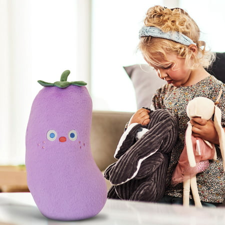Pear Fruit Pillow Plush Eggplant Doll Peach Pillow Gift Animal Stuffed 912-lj#9335 Girl Toys Age 4-5 Pear Fruit Pillow