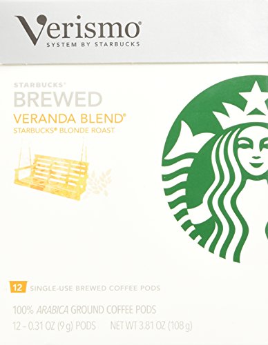 Starbucks® Veranda BlendTM Brewed Coffee VerismoTM 12 Pods 3.81OZ(108g) thumbnail