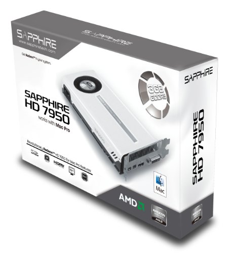 Sapphire Radeon HD 7950 Mac Edition 3GB DDR5 HDMI/DVI-I/Dual Mini DP PCI-Express Graphics Card 11196-15-40G thumbnail