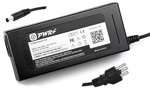 Pwr+ 90W Extra Long 14 Ft Laptop-Ac-Adapter for Dell Latitude 3330 E7440 E7240 E6540; Dell Inspiron E1505 E1705 6000 6400 8500 8600 9300 600m 700m; La thumbnail