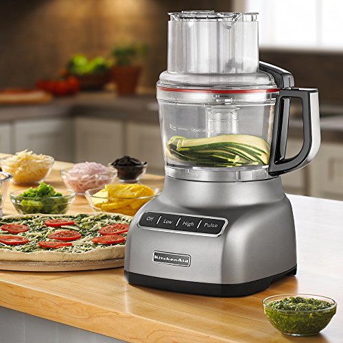 KitchenAid Refurbished 9-Cup Food Processor in Silver, RKFP0922CU thumbnail