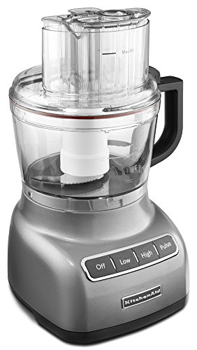 KitchenAid Refurbished 9-Cup Food Processor in Silver, RKFP0922CU thumbnail
