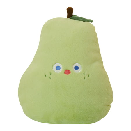 MIANHT Pear Fruit Pillow Plush Eggplant Doll Peach Pillow Gift Animal Stuffed - 2022 Pear Fruit Pillow E-#3439
