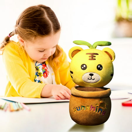 Miximx Toy Car Decoration Plush Potted Carrot Cactus Pillow Flower Pot Gift Beautifully Crafted 0804#1455
