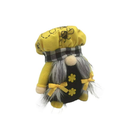 Buodes Outdoor Toys Infant Toys Bumble Bee Striped Gnome Scandinavian Tomte Nisse Swedish Honey Bee Elfs Home