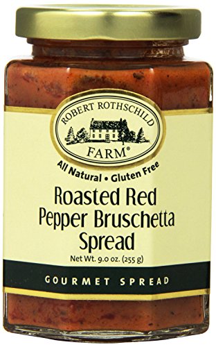 Robert Rothschild Farm Roasted Red Pepper Bruschetta Spread, 9 Ounce
