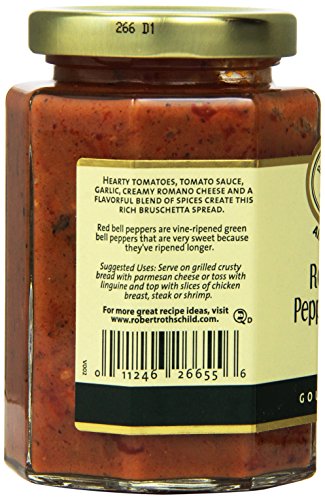 Robert Rothschild Farm Roasted Red Pepper Bruschetta Spread, 9 Ounce thumbnail