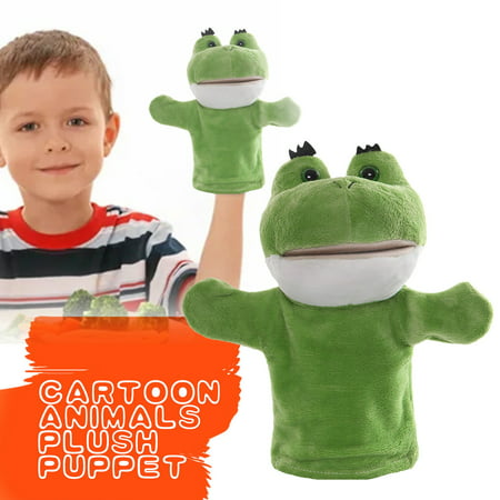 DDgui New Upgraded Cartoon Animals Parent-Child Puzzle Plush Toy Mouth Can Start Puppet DDgui LAA220926-6858