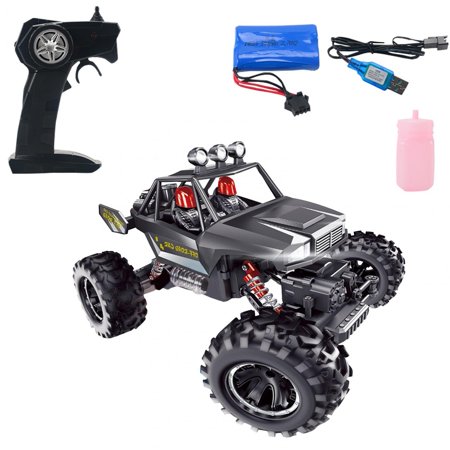 EQWLJWE Remote Control Car  4WD 2.4GHz Off Road Monster Vehicle RC Truck Crawler with Dual Motors(1/14 30 Km/h)