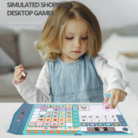 FengLS Cat Shopping List Parent-Child Games Children S Educational Board Game 09-Gifts-08A#6249 Now Toys Cat Shopping List