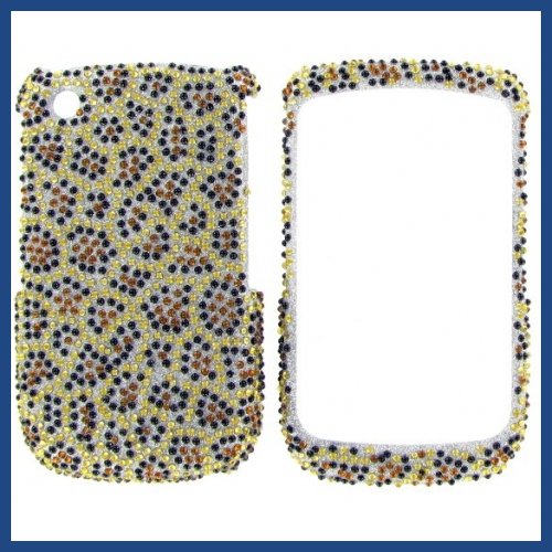 Blackberry 9330/ 9300/ 8530/ 8520 (Curve) Full Diamond Leopard Protective Case