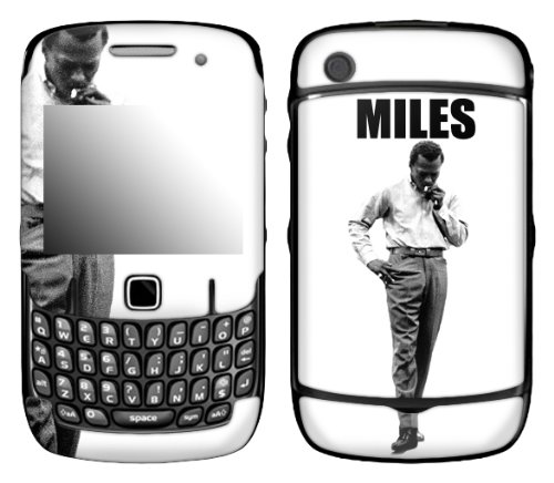 MusicSkins, MS-MDAV40044, Miles Davis - Stance, BlackBerry Curve (8520/8530), Skin
