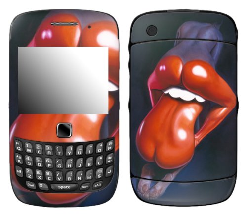 MusicSkins, MS-RONE40211, Ron English - Lady Lips, BlackBerry Curve 3G (9300/9330), Skin